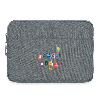 Schoolchild - Laptop bag 15" - heather grey - Front