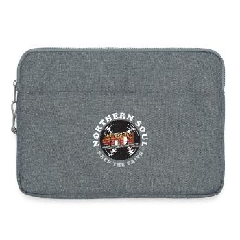 Northern Soul Vintage - Laptop bag 15" - heather grey - Front