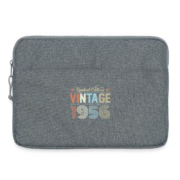 Vintage 1956 - Laptop bag 15" - heather grey - Front