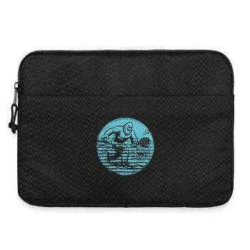 Bigfoot Sasquatch Retro Padel Tennis - Laptop bag 15" - black - Front