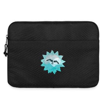 Meeresruf Segelvogel Mandala - Laptoptasche 15" - Schwarz - Vorne