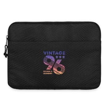 Vintage 1996 - Laptoptasche 15" - Schwarz - Vorne