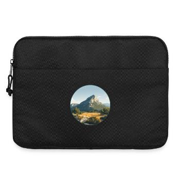 Mont Sainte-Victoire Alpes France - Sacoche pour ordinateur portable 15 pouces - noir - Devant
