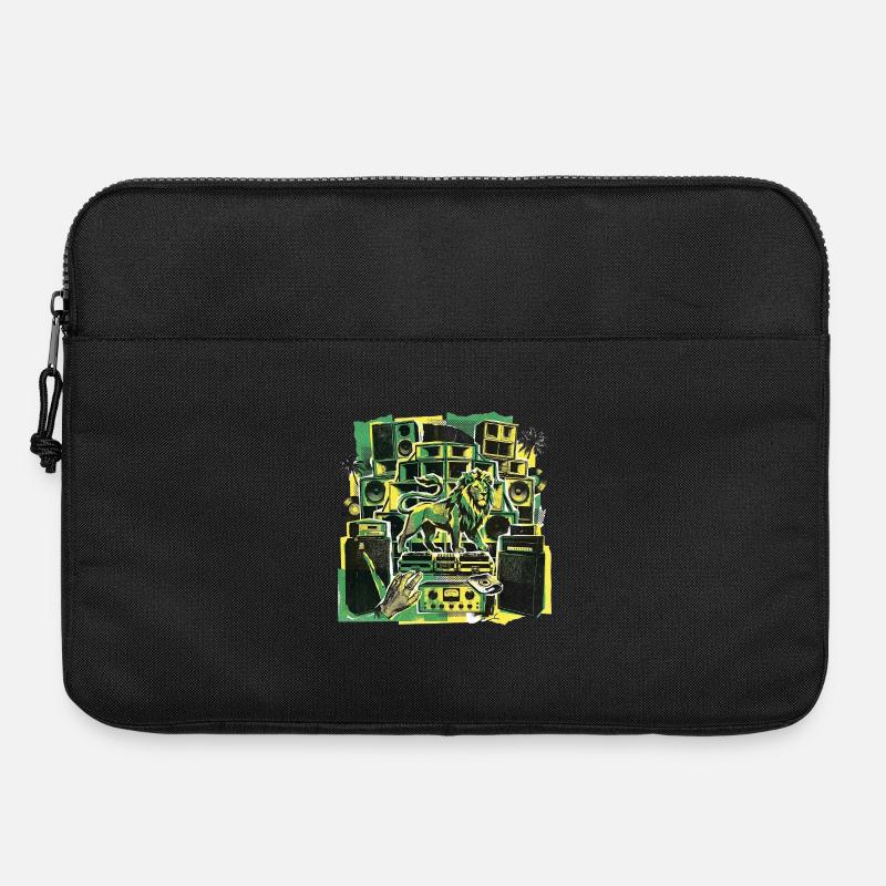Roots Dub Reggae Soundsystem - Laptoptasche 15" - Schwarz