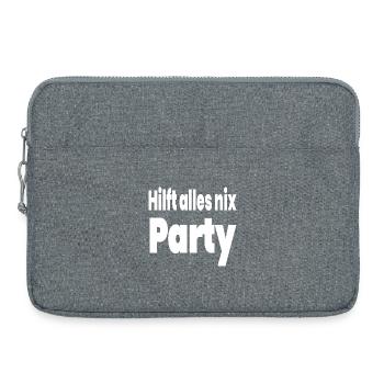 Party - Laptop bag 15" - heather grey - Front