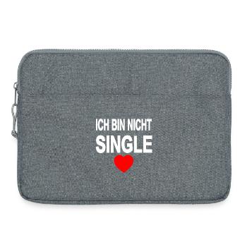 Single - Laptoptasche 15" - Grau meliert - Vorne