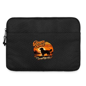 Toller Retro 70s: Ginger Spice & Everything Nice - Laptoptasche 15" - Schwarz - Vorne