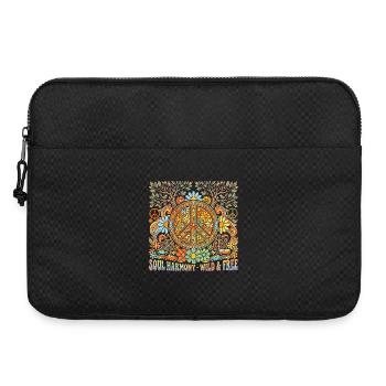 Peace Love Harmony 60s - Laptop bag 15" - black - Front