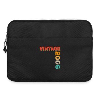 Vintage 2006 - Laptop bag 15" - black - Front