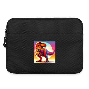 dinosaur - Laptop bag 15" - black - Front