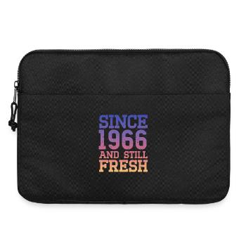 1966 60th Birthday - Laptop bag 15" - black - Front