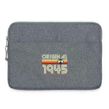 Originaler Retro-Helm von 1945 - Laptoptasche 15" - Grau meliert - Vorne