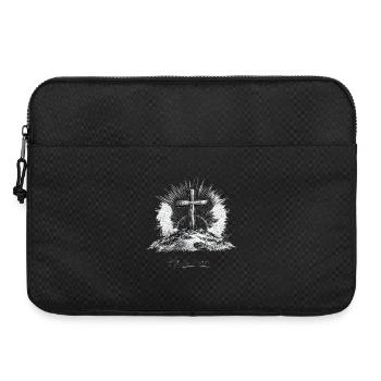 Design chrétien - Jesus Cross Easter - Sacoche pour ordinateur portable 15 pouces - noir - Devant