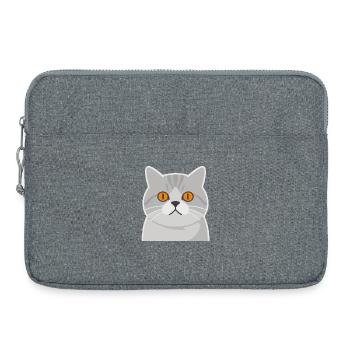 Teodoro pour toujours - Sacoche pour ordinateur portable 15 pouces - gris chiné - Devant