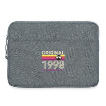 Originale Retro-Edition von 1998 - Laptoptasche 15" - Grau meliert - Vorne