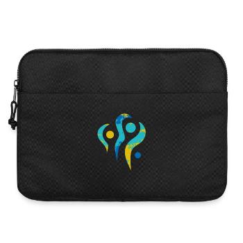 Yoga design_24 - Laptop bag 15" - black - Front