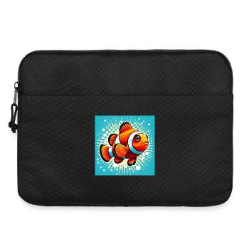 Poisson-clown - Sacoche pour ordinateur portable 15 pouces - noir - Devant