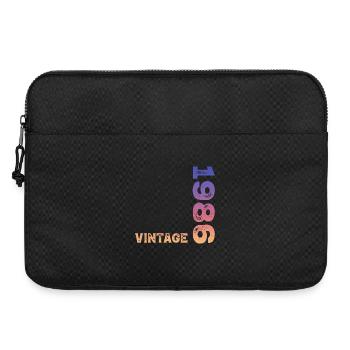 Vintage 1986 - Laptop bag 15" - black - Front
