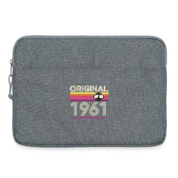Original 1961 Édition Limitée Retro - Sacoche pour ordinateur portable 15 pouces - gris chiné - Devant