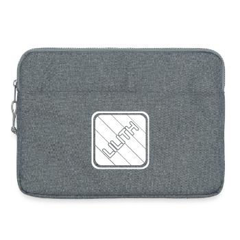 Gift for Lilith - Laptop bag 15" - heather grey - Front
