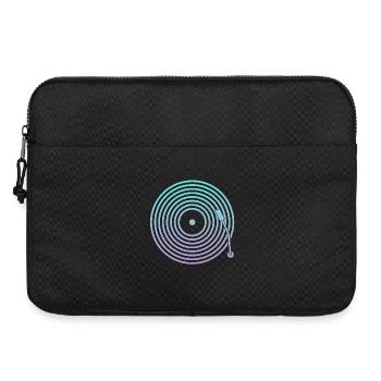 DJ Vinyl Music - Laptop bag 15" - black - Front