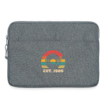 Vintage 1986 - Laptop bag 15" - heather grey - Front
