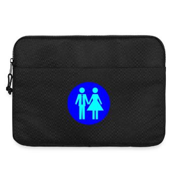 Couple Mariage couple - Sacoche pour ordinateur portable 15 pouces - noir - Devant