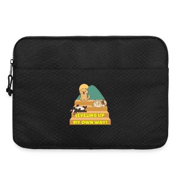 Leveln auf meine eigene Weise - Laptoptasche 15" - Schwarz - Vorne