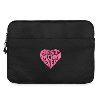 Best Mom Ever Heart Mother's Day Gift - Laptop bag 15" - black - Front
