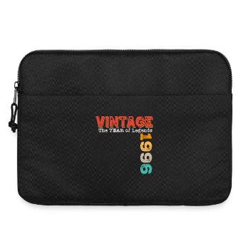 Vintage 1996 - Laptoptasche 15" - Schwarz - Vorne