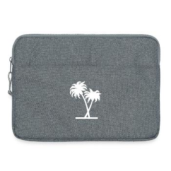 Palmen - Laptoptasche 15" - Grau meliert - Vorne