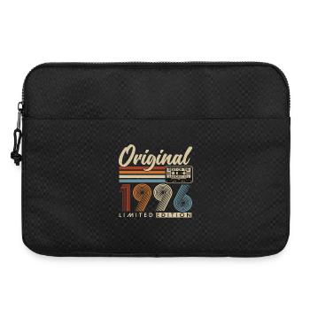 1996 Jahrgang Geburtstag Vintage Retro Geschenk - Laptoptasche 15" - Schwarz - Vorne