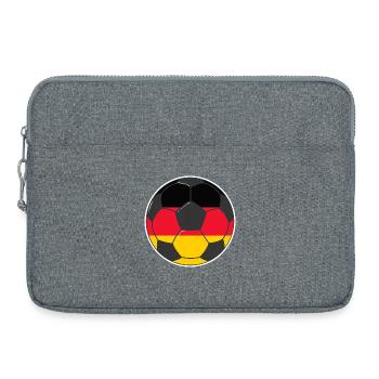 Football team Germany - Laptop bag 15" - heather grey - Front