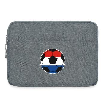 Football team Netherlands - Laptop bag 15" - heather grey - Front