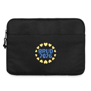 Swedish Wedding Bride - Bride 2026 - Laptop bag 15" - black - Front