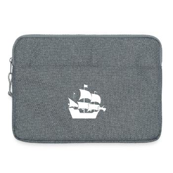 Voile - Sacoche pour ordinateur portable 15 pouces - gris chiné - Devant
