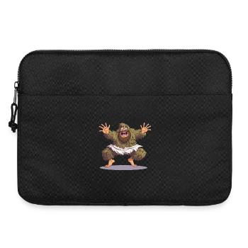 Joyeuse danse du Bigfoot - Sacoche pour ordinateur portable 15 pouces - noir - Devant