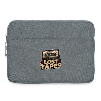 LOST TAPES Vintage Underground Demo Cassette - Laptop bag 15" - heather grey - Front