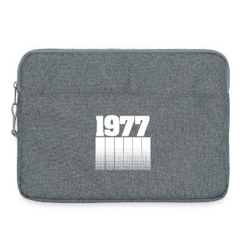1977 - Laptoptasche 15" - Grau meliert - Vorne