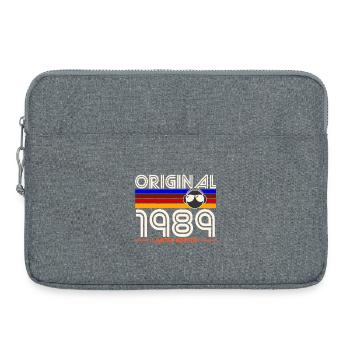 Originale limitierte Edition von 1989 - Laptoptasche 15" - Grau meliert - Vorne
