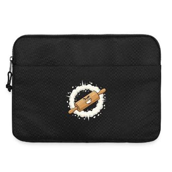 Wütendes Nudelholz Cartoon - Laptoptasche 15" - Schwarz - Vorne