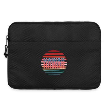 Hawai retro sun - Laptoptasche 15" - Schwarz - Vorne