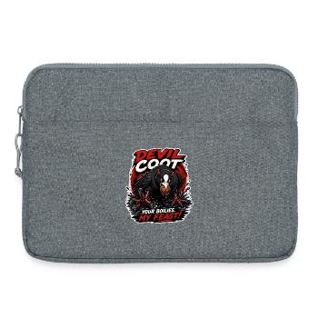 Devil Coot Boilie Thief Karpfenfischen - Laptoptasche 15" - Grau meliert - Vorne