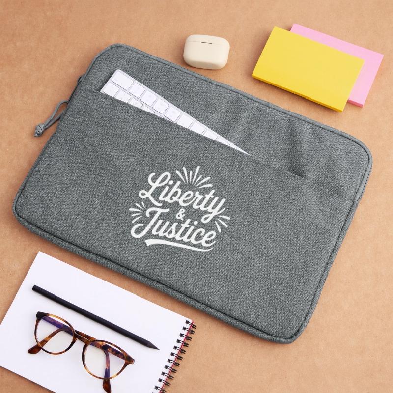 Freedom & Justice Script Laptop bag 15"