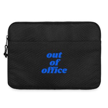Absent du bureau - Sacoche pour ordinateur portable 15 pouces - noir - Devant
