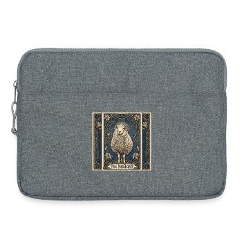 Schaf, der Magier - Laptoptasche 15" - Grau meliert - Vorne