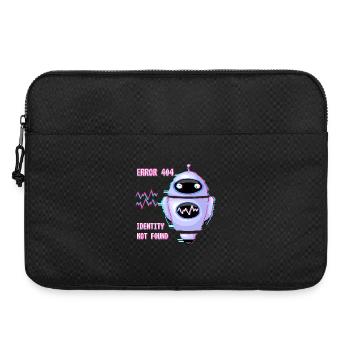 ERROR 404: Identity Not Found - Laptop bag 15" - black - Front