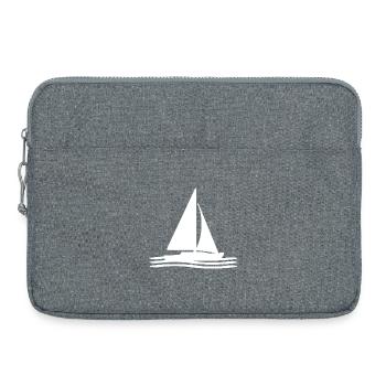Voile - Sacoche pour ordinateur portable 15 pouces - gris chiné - Devant