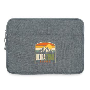 Ultra Trail Runner Mountain Sunset - Laptop bag 15" - heather grey - Front