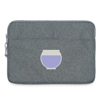 Bocal à poissons - Sacoche pour ordinateur portable 15 pouces - gris chiné - Devant